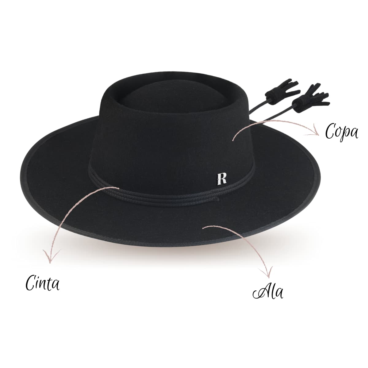 Sombrero Billy Negro Raceu Hats